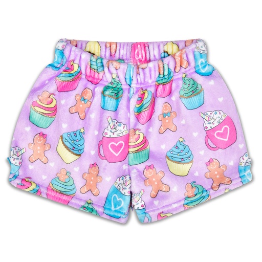 Gingerbread Cafe Plush Shorts