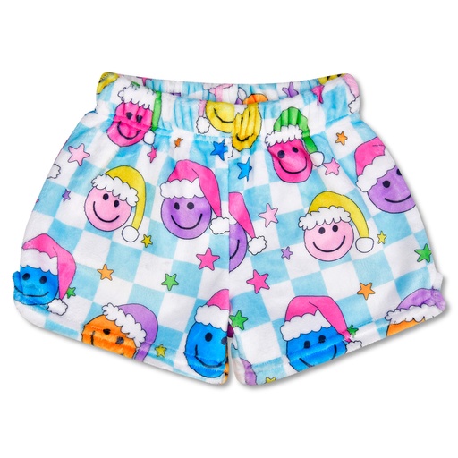 Happy Santa Plush Shorts