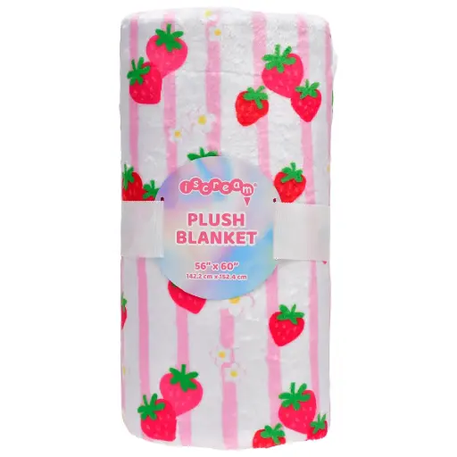 Strawberry Stripes Blanket