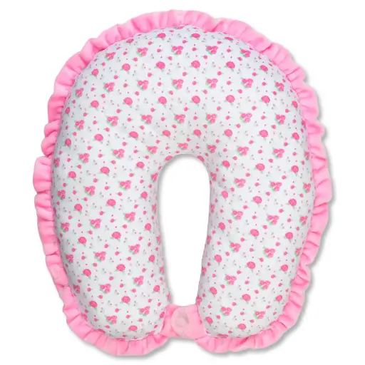Pretty in Pink Neck Pillow