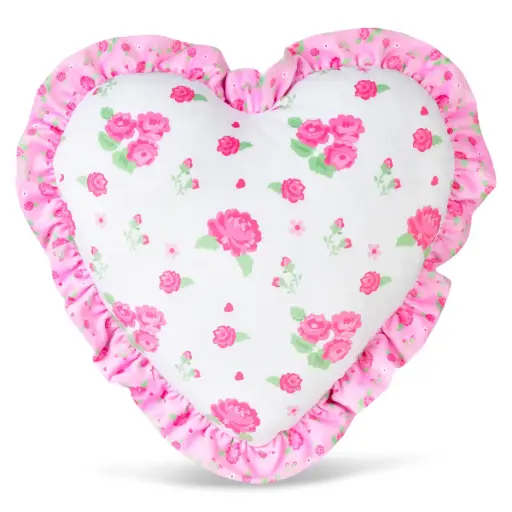 Pretty in Pink Heart Plush