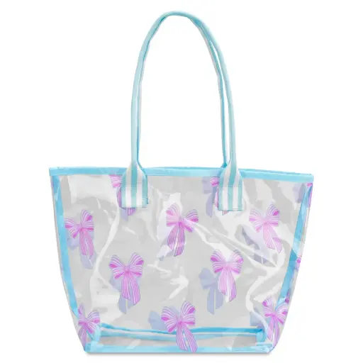 Spring Bows Clear Tote Bag