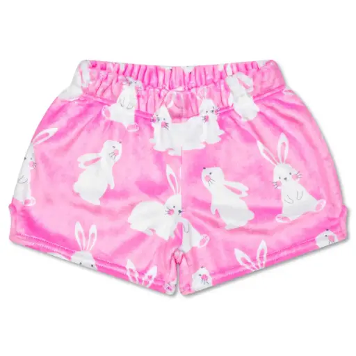 Blushing Bunnies Plush Shorts