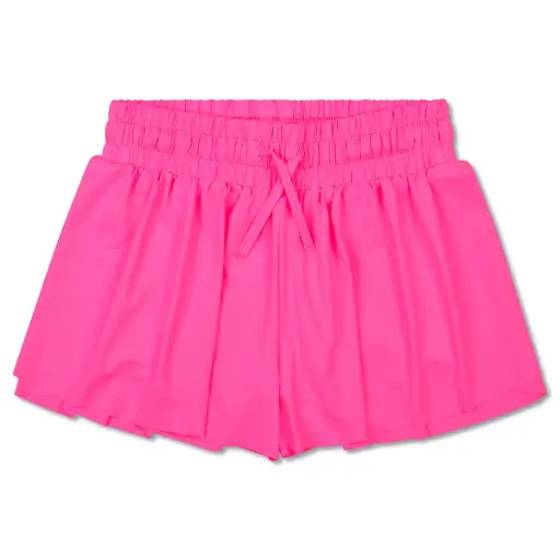 Bright Pink Butterfly Shorts