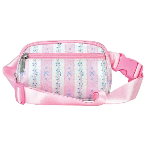 Floral Stripes Belt Bag