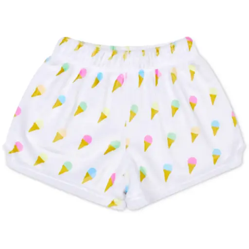 Sweet Scoops Plush Shorts