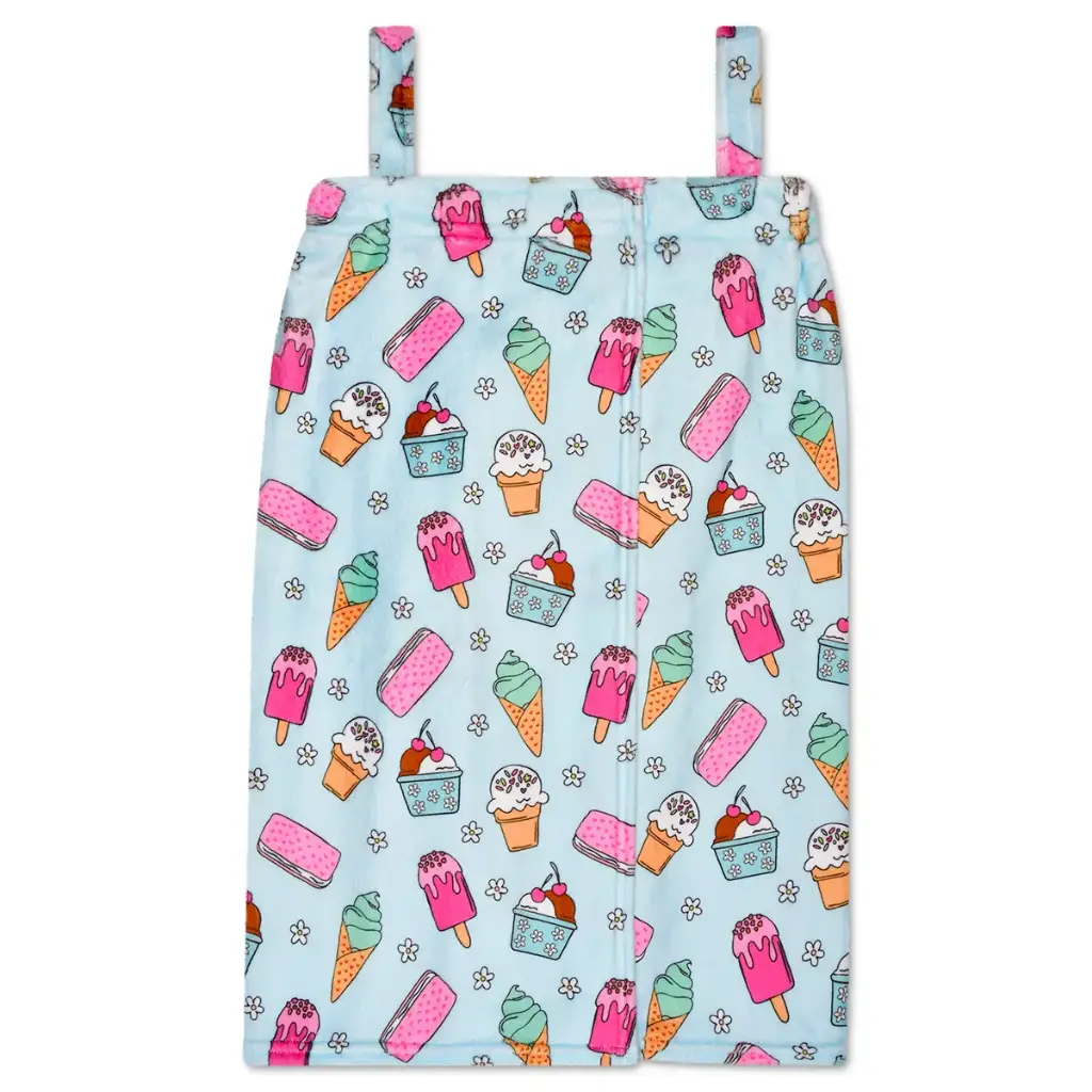 Ice Cream Bash Plush Spa Wrap