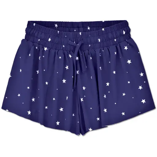 Navy Star Butterfly Shorts