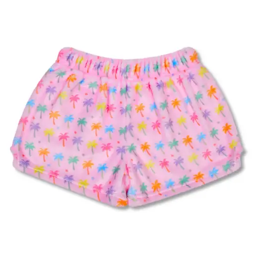 Palm Paradise Plush Shorts