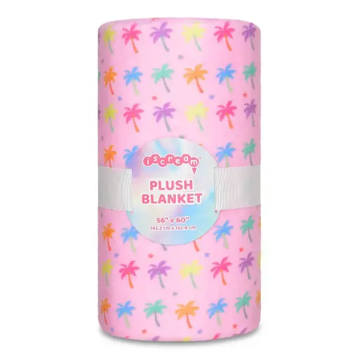Palm Paradise Plush Blanket