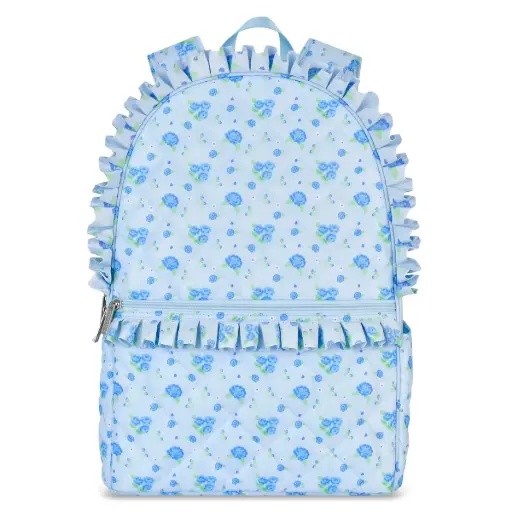 Blue Floral Backpack