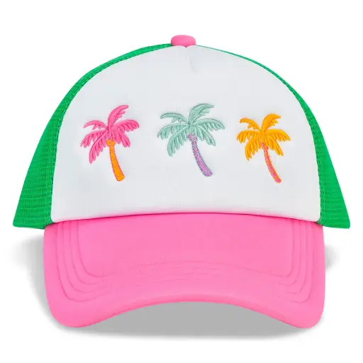 Palm Paradise Trucker Hat