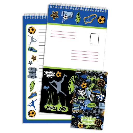 Corey Paige Born to Play Soccer Seal & Send Stationery
