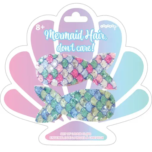 Mermaid Hair Don't Care Clip Set