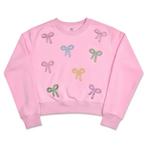 Sparkling Bows Sweatshirt