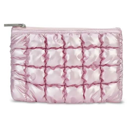 Icy Rose Puffer Pouch 