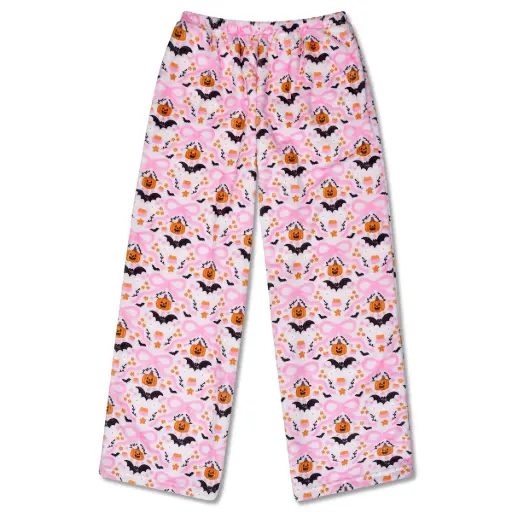 Bows And Bats Plush Pants