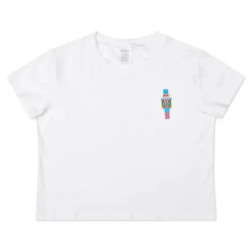 Sweet Nutcracker Embroidered T-Shirt