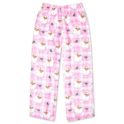 Merry Santa Plush Pants