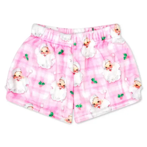 Merry Santa Plush Shorts