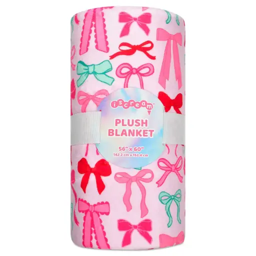 Merry Bows Plush Blanket