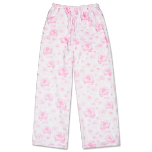 Pretty Pink Toile Plush Pants