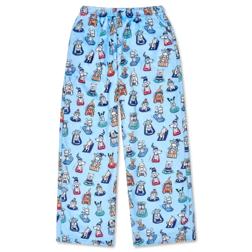Polar Pups Plush Pants