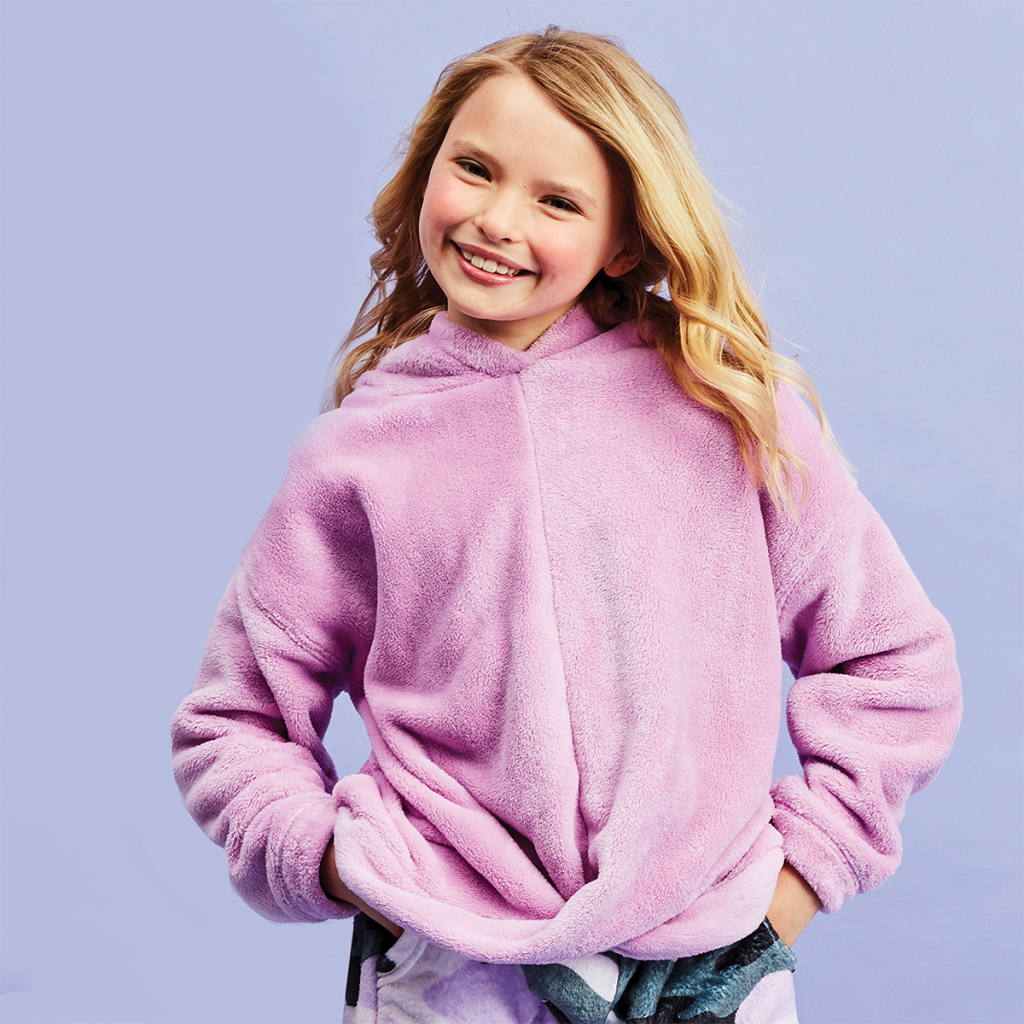 Purple Plush Hoodie