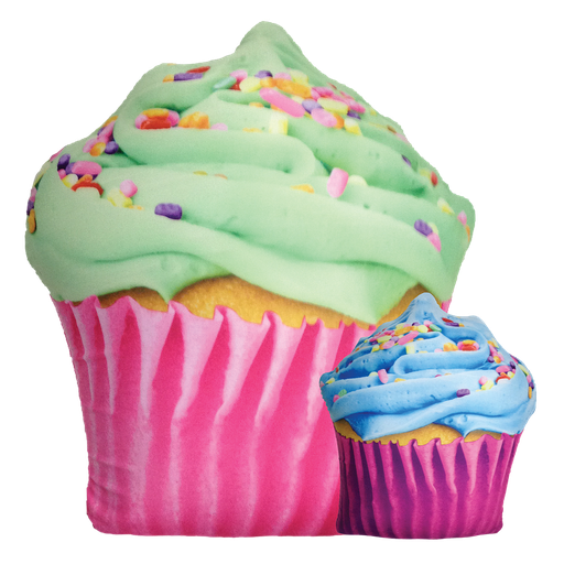 [780-551] Celebration Cupcake Vanilla Scented Microbead Plush