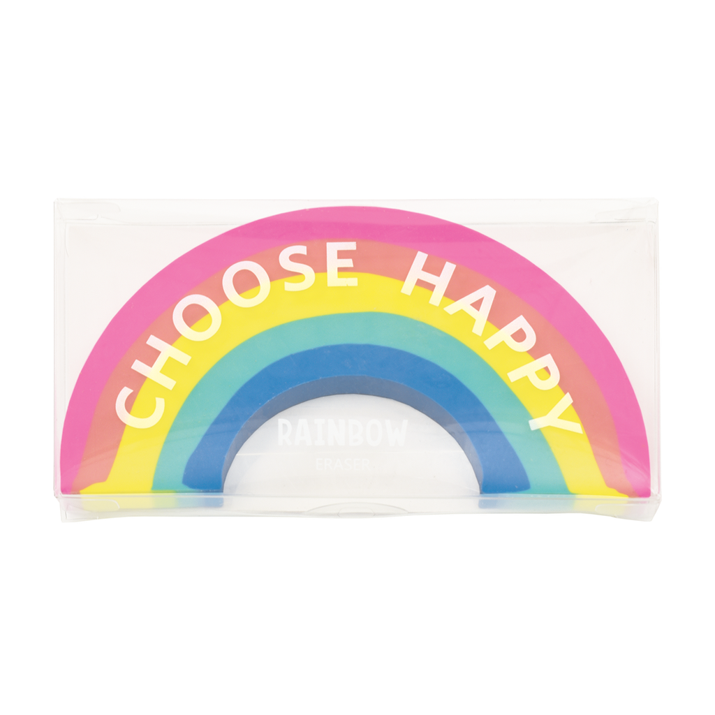 iscream Choose Happy Rainbow 3D Eraser in Box 