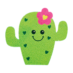 [700-265] Cactus Rhinestone Decals Large