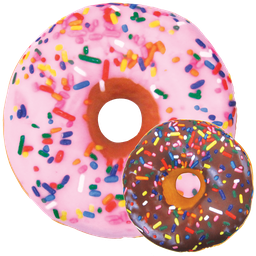 [780-140] Donut Microbead Plush
