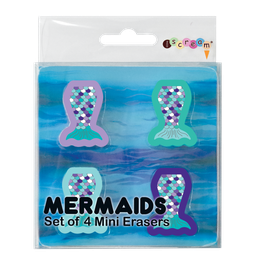 [755-036] Mermaid Mini Eraser Set