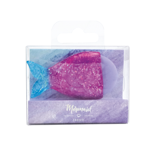 Mermaid Glitter 3D Eraser