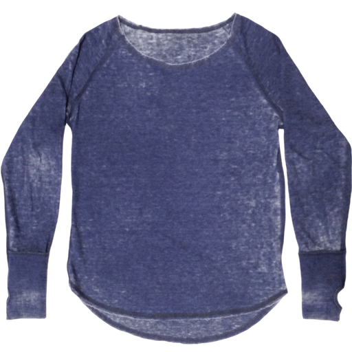 Burnout Blue Thermal Shirt | Iscream