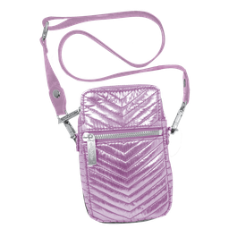 [810-1004] Pink Chevron Cell Bag