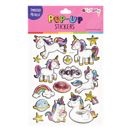 [700-292] Unicorns Pop-Up Stickers