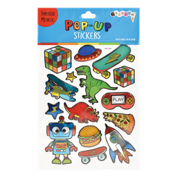 [700-295] Toys and More Pop-Up Stickers